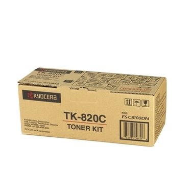 Оригинальный тонер-картридж KYOCERA-MITA TK-820C