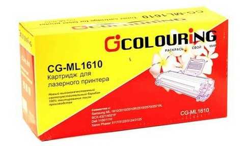 Совместимый тонер-картридж COLOURING CG-ML1610