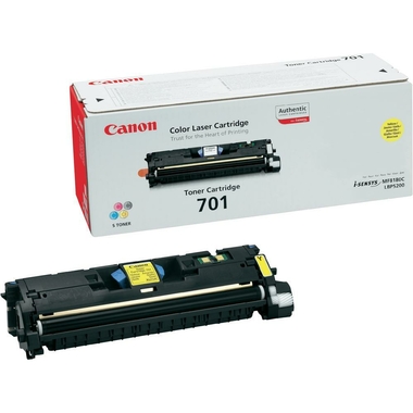 Оригинальный тонер-картридж CANON Cartridge 701 Yellow