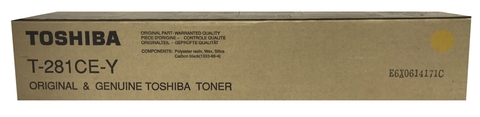 Оригинальный тонер TOSHIBA T-281CE-Y