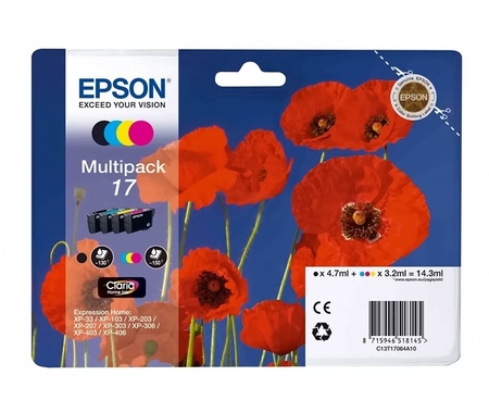 Оригинальный струйный картридж EPSON C13T17064A10