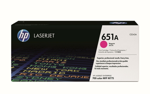 Оригинальный тонер-картридж HP CE343A