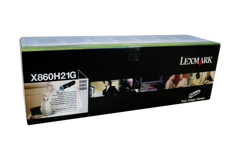 Оригинальный тонер-картридж LEXMARK X860H21G