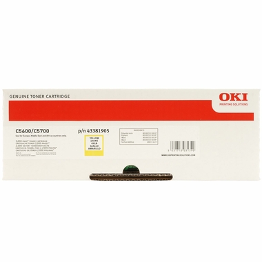 Оригинальный тонер-картридж OKI 43381905