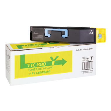 Оригинальный тонер-картридж KYOCERA-MITA TK-880Y