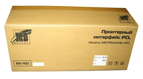 Оригинальный принтерный интерфейс MB NB2
