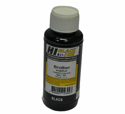 HI-BLACK Brother Universal Ink Black 100ml