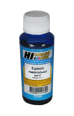HI-COLOR Epson Universal Ink Cyan 100ml