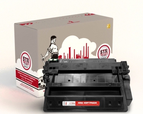 Совместимый тонер-картридж GLAVPRINT Q7551X