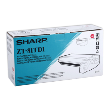 Оригинальный тонер-девелопер SHARP ZT-81TD1