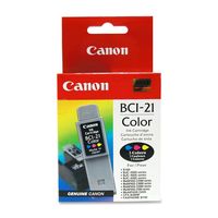 Оригинальный струйный картридж CANON BCI-21 Color