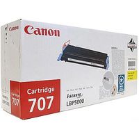 Оригинальный тонер-картридж CANON Cartridge 707 Yellow