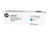 Оригинальный тонер-картридж HP CC531AC
