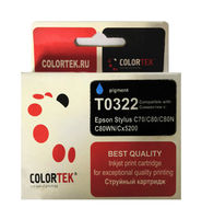 Совместимый струйный картридж COLORTEK C13T03224010