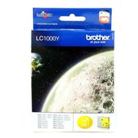 Оригинальный струйный картридж BROTHER LC-1000Y
