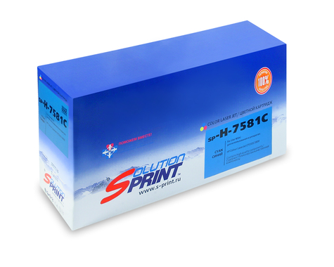 Совместимый тонер-картридж SOLUTION PRINT Q7581A