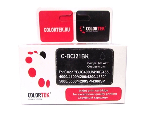 COLORTEK BCI-21 Black