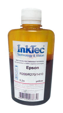 INKTEC Epson R200/R270/1410 Yellow