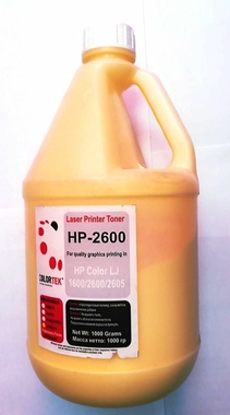 COLORTEK HP-2600 1000ml yellow