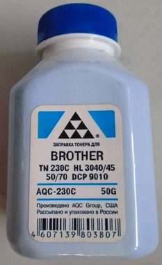 AQC Brother TN-230C HL 3040/45/50/70/DCP 9010 cyan 50�
